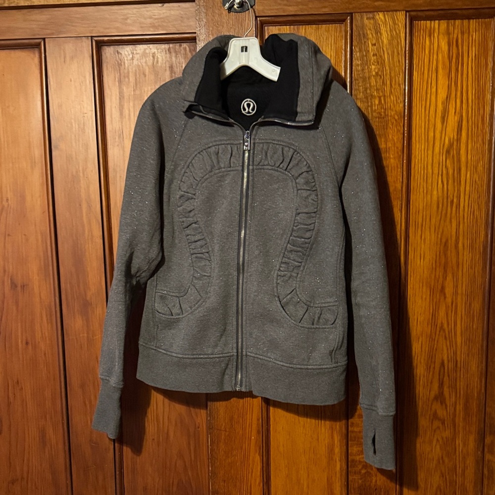 Lululemon Gray Zip-Up